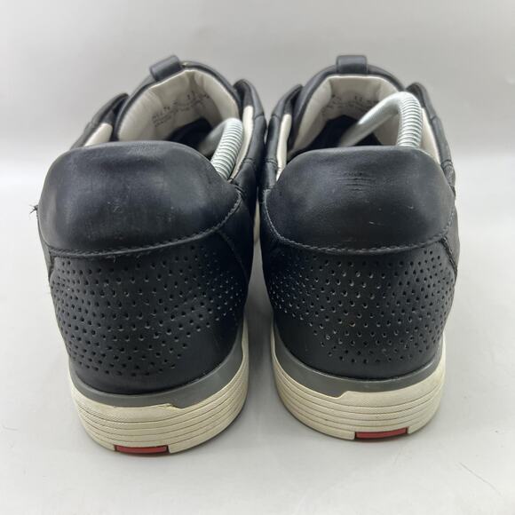 Kizik New York Hands Free Slip On Shoes Men Size 11.5 Wide Black Leather Sneaker main image 8